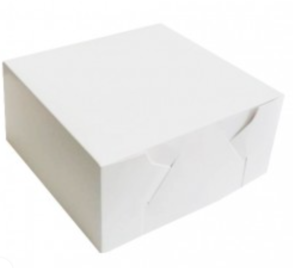 10x10x2.5 Cake Box Pack/100