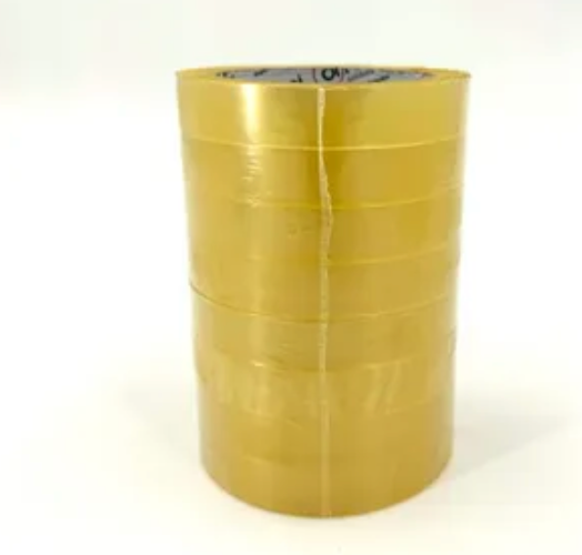 18mm Clear Sticky Tape Pack/8