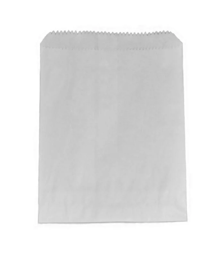 2 Long White Paper Bag Pack/1000