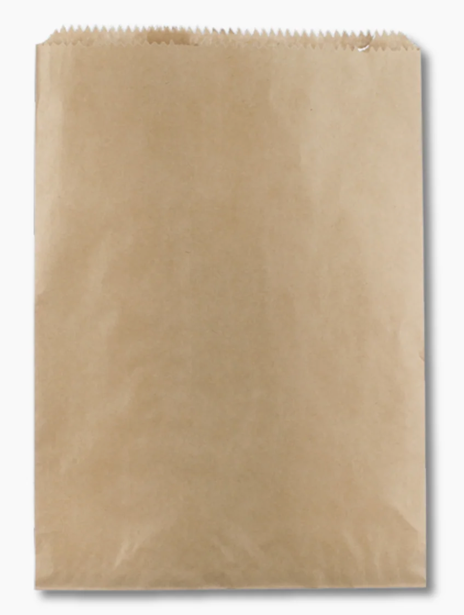 3 Long Brown Paper Bag Pack/500