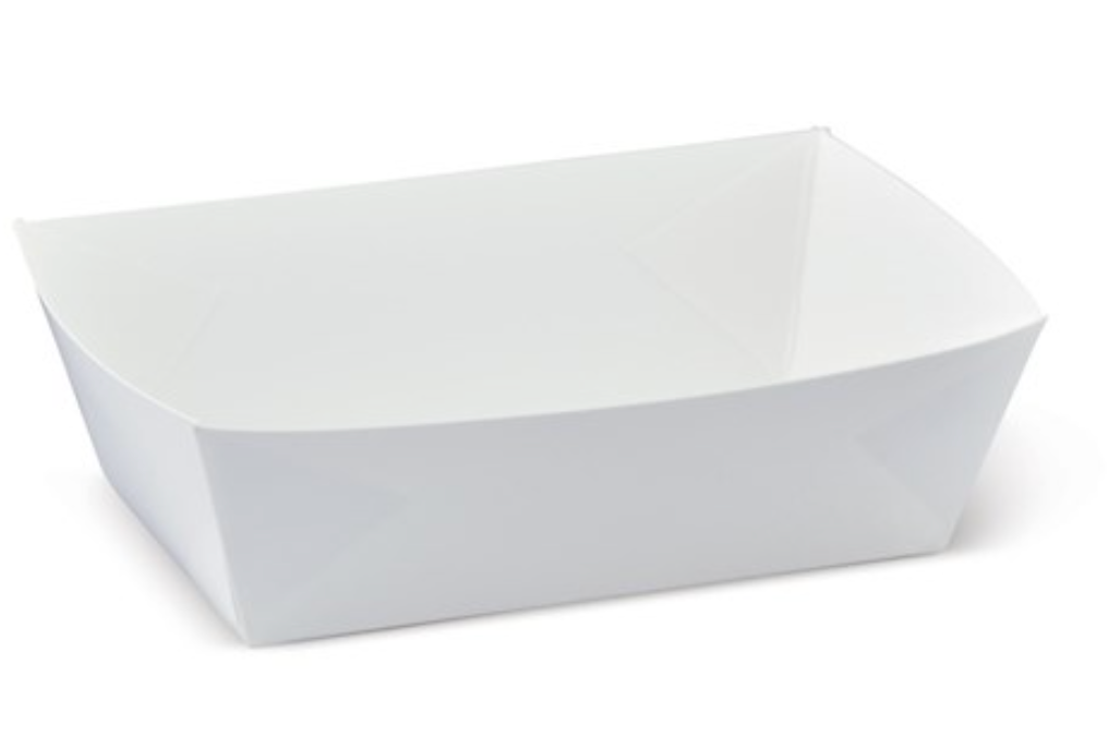 #7 Detpak Tray White Carton/250