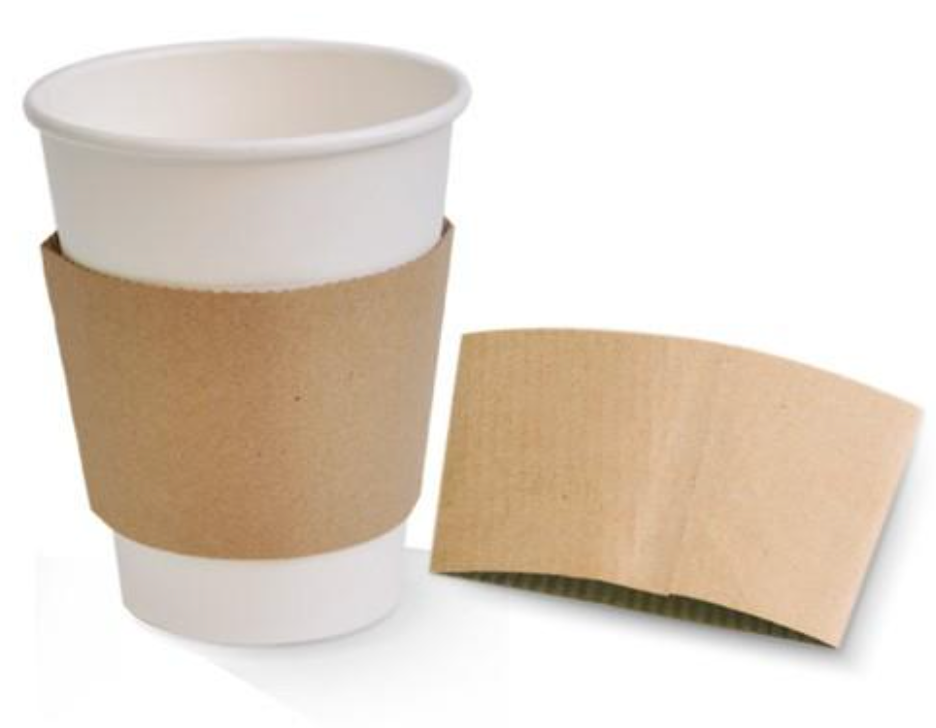 8oz/12oz/16oz Cup Sleeve Kraft (Carton of 1000)