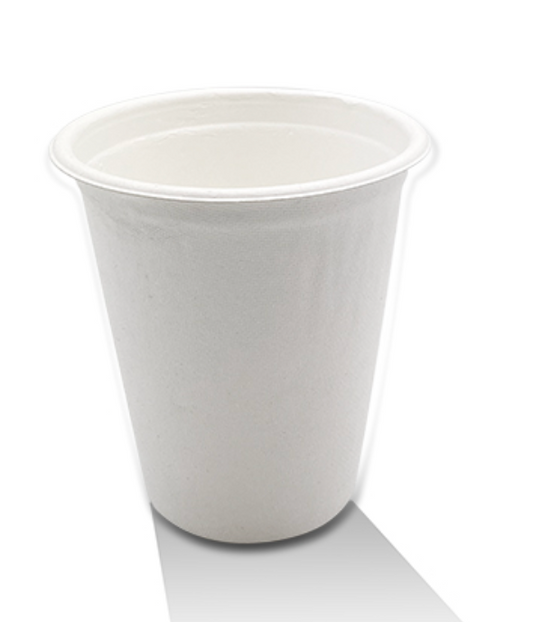 8oz Sugarcane Cup Bagasse (Carton of 400)