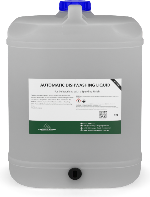 20L Automatic Dishwashing Liquid