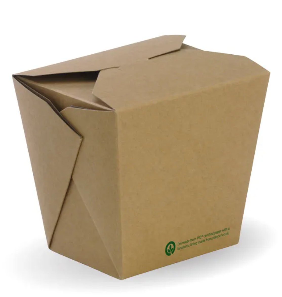 Biopak BioBoard Noodle Box 32oz Carton/500