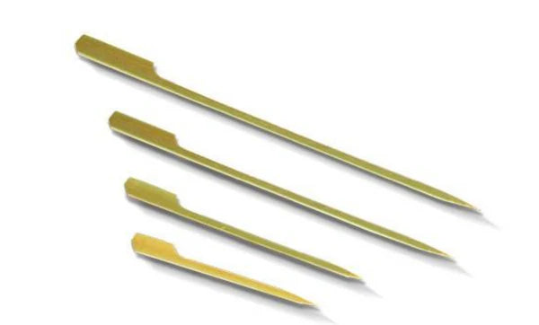 180mm Boat Oar Skewer Bamboo Pack/100