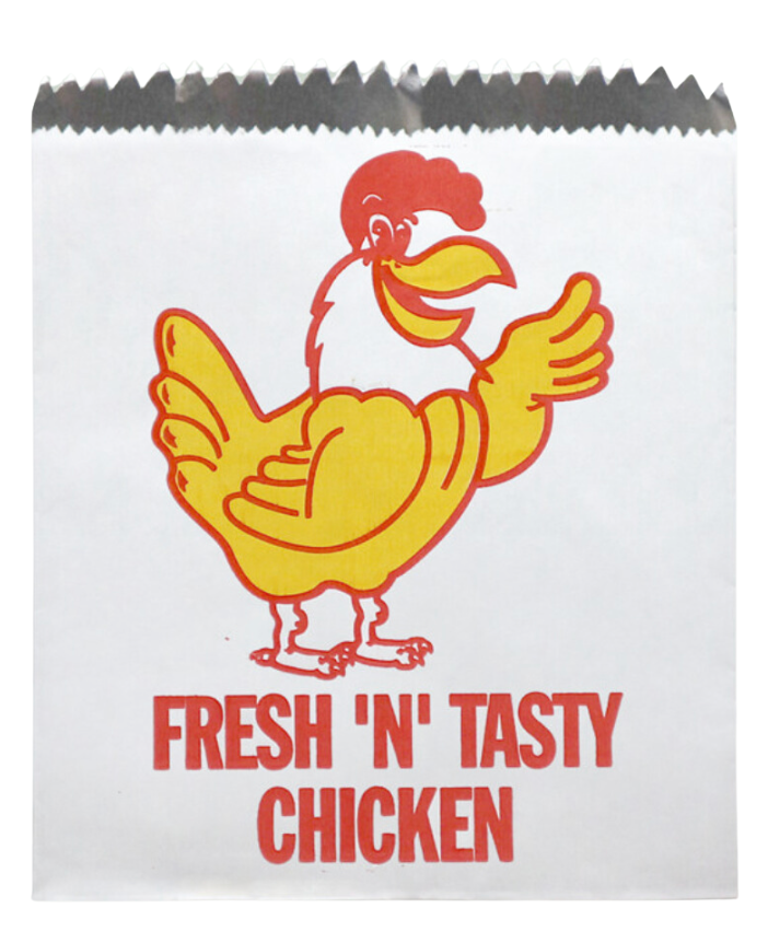 Small Chicken Bag Foil Printed Pack/250