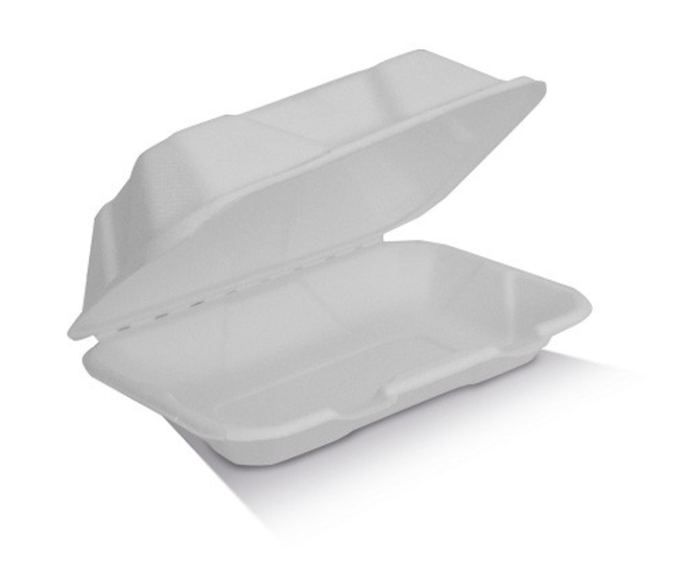 Clamshell Sugarcane 9x6x3 Carton/200