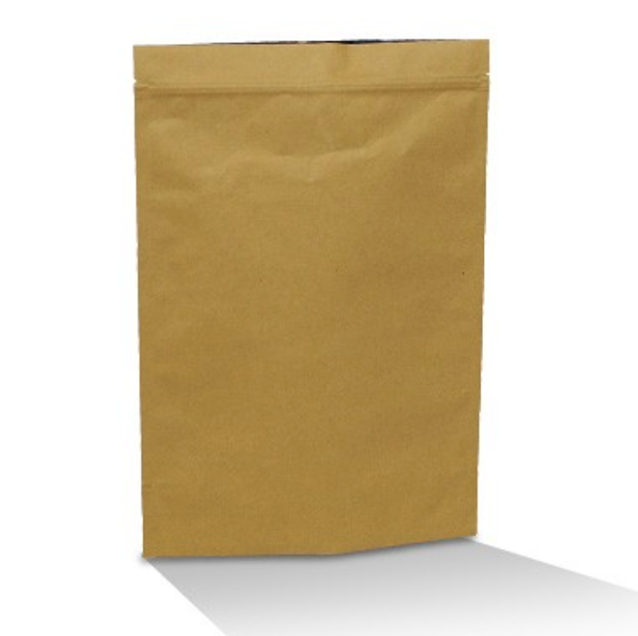 Coffee Pouch Brown Kraft 1000g (Carton of 250)