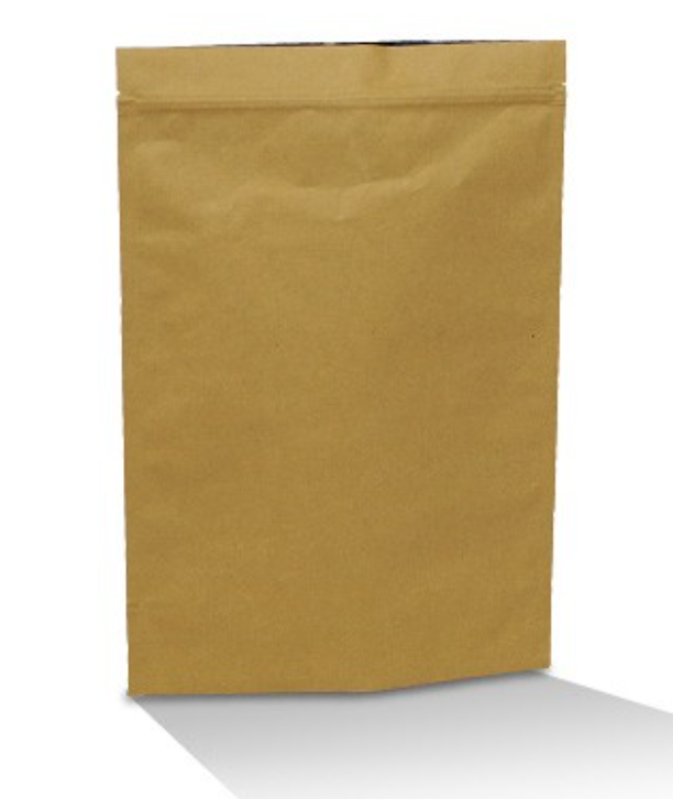 Coffee Pouch Brown Kraft 250g (Carton of 500)