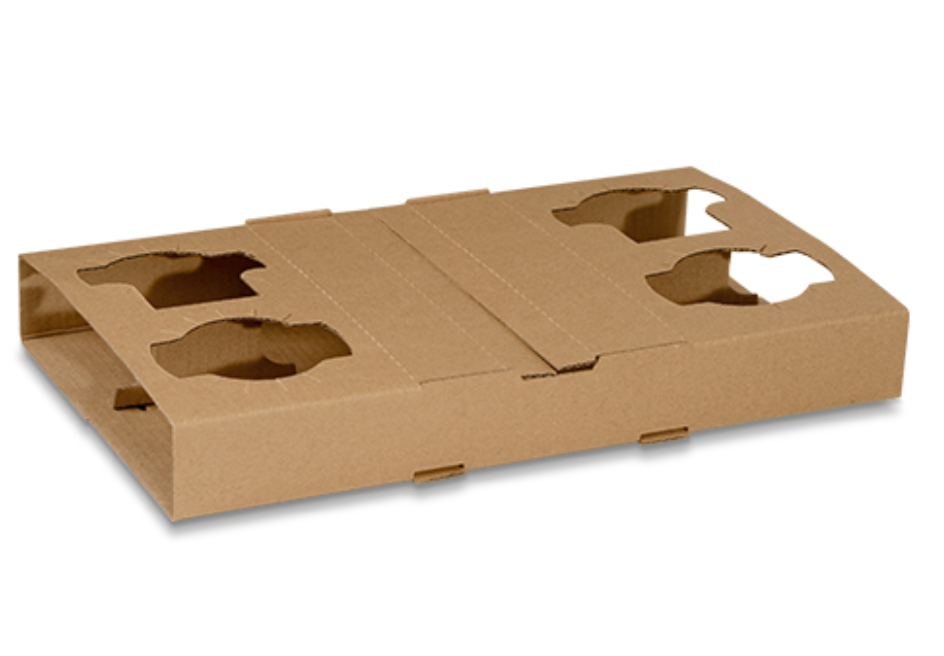 4 Cup Carry Tray Carton/100