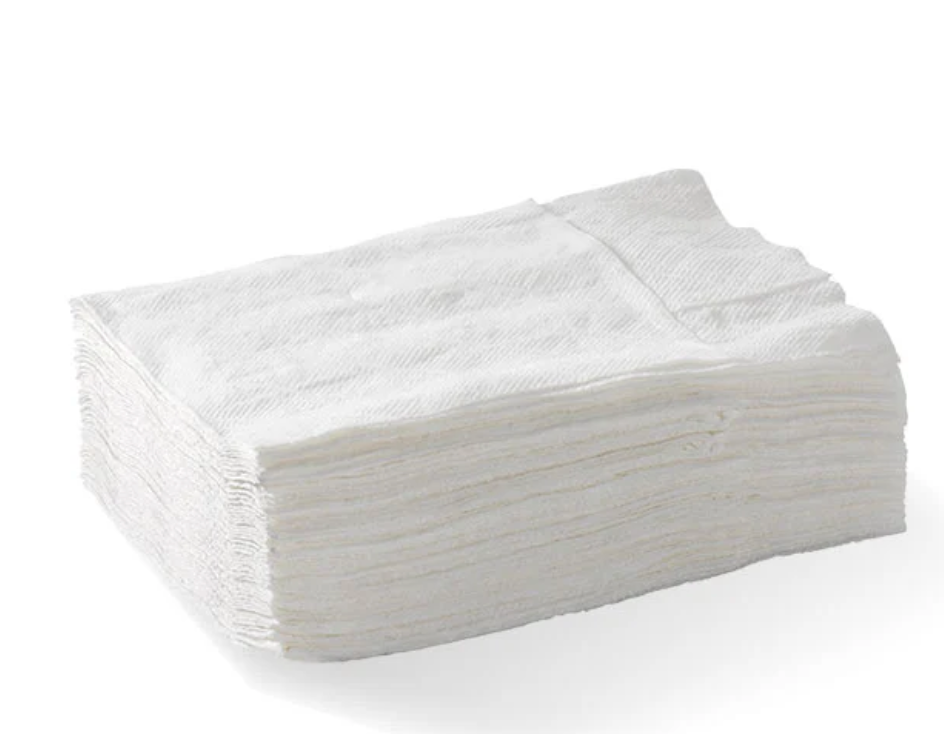 White Dispenser Napkins D Fold Carton/5000