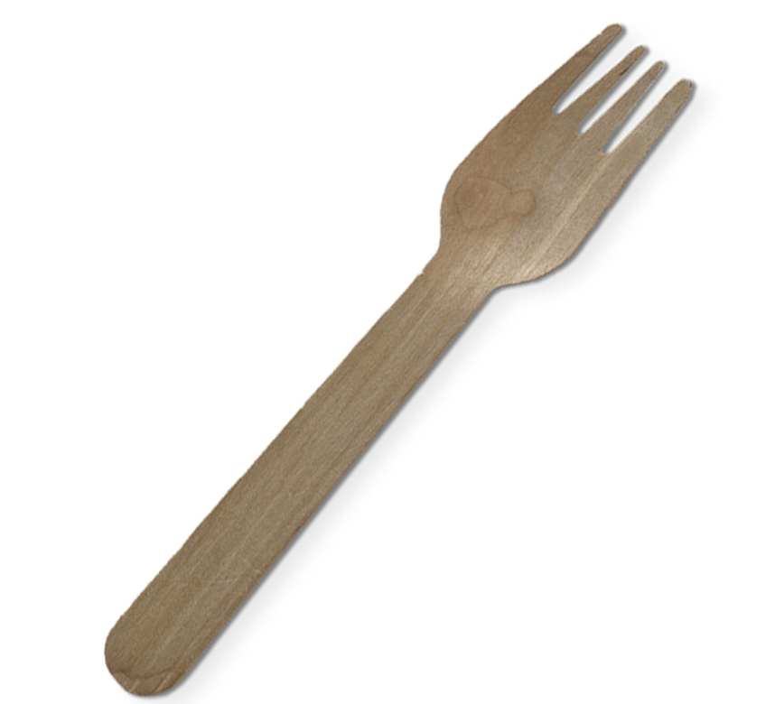 Economy Wooden Fork 160mm Carton/2000