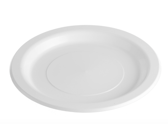Genfac 230mm Dinner Plate White Carton/500