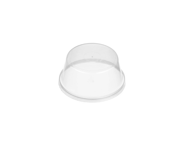 Genfac 80mm Dome Round Lid Carton/500