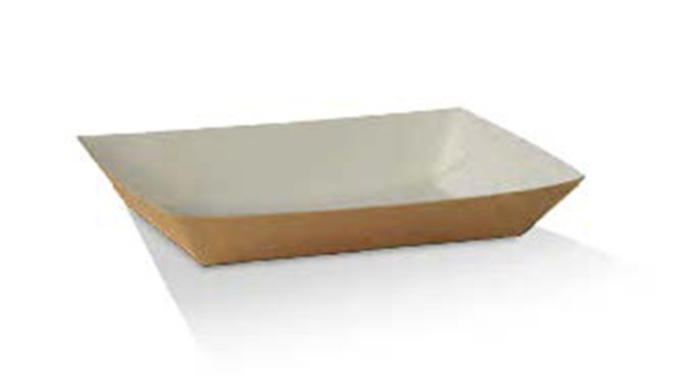 Hot Dog Cardboard Tray Kraft Brown Carton/250