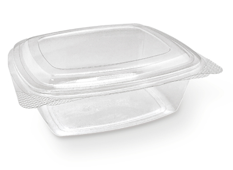 PET Hinged Rectangle Container 48oz Carton/200