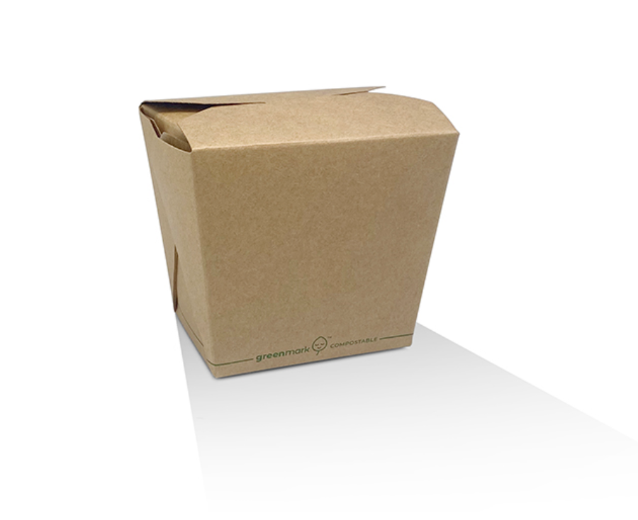 PLA Coated Noodle Box 16oz Carton/500