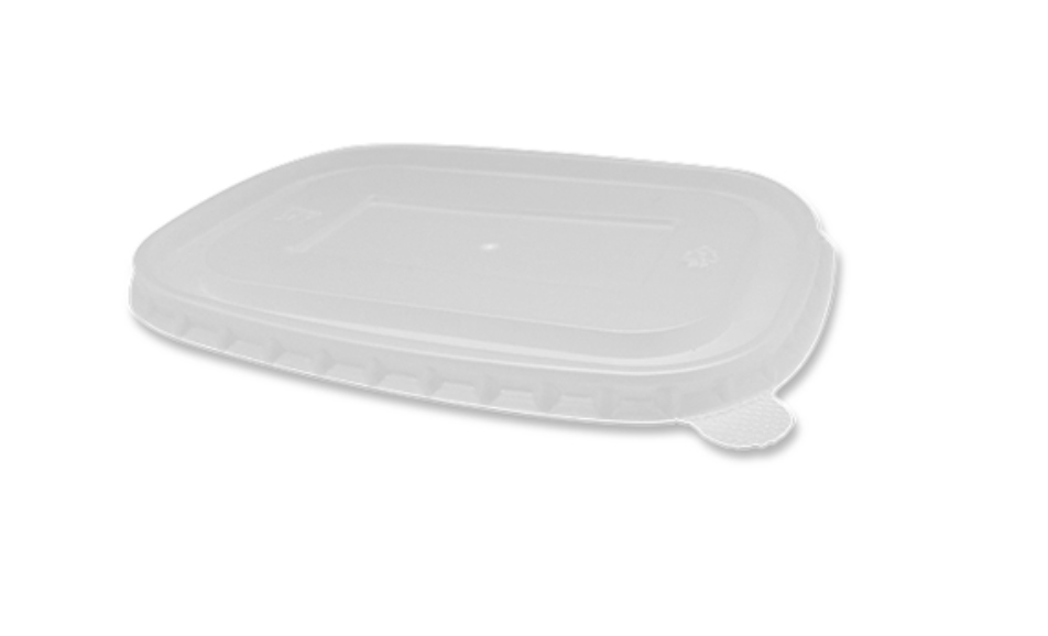 PP Lid for Rectangular Container fit 500ml to 1000ml Container Carton/300
