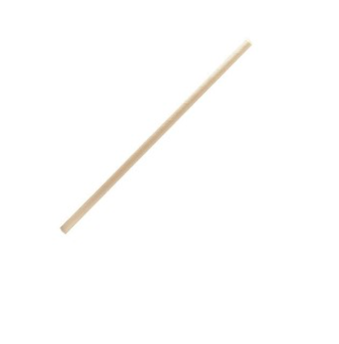 Cocktail Paper Straw Brown Kraft Carton/2500