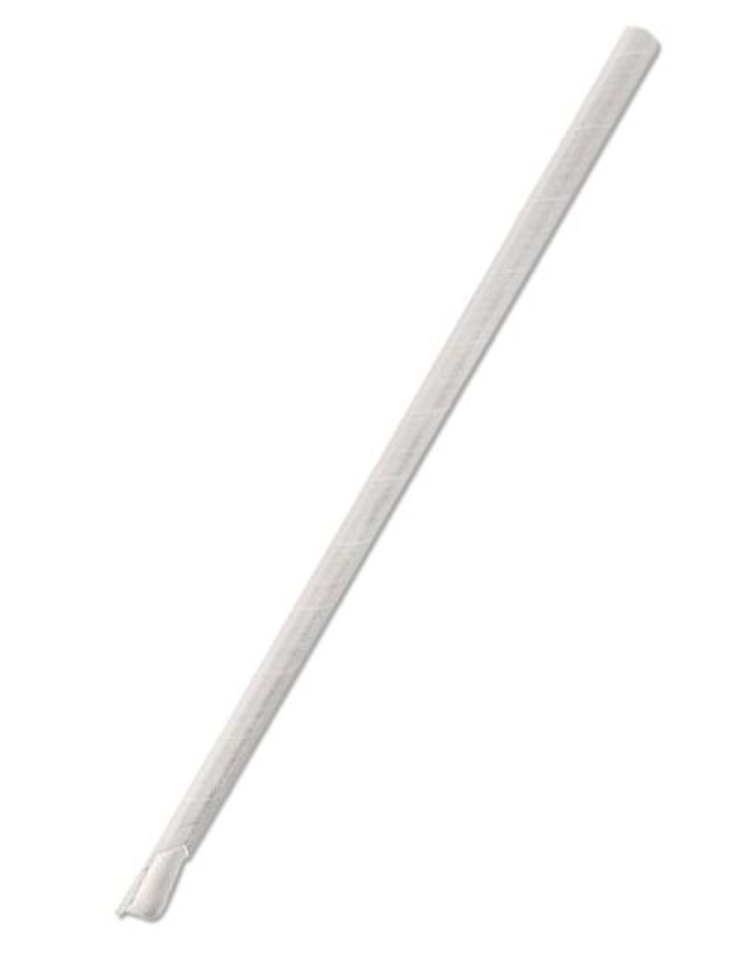Paper Straw Spoon White Carton/2500