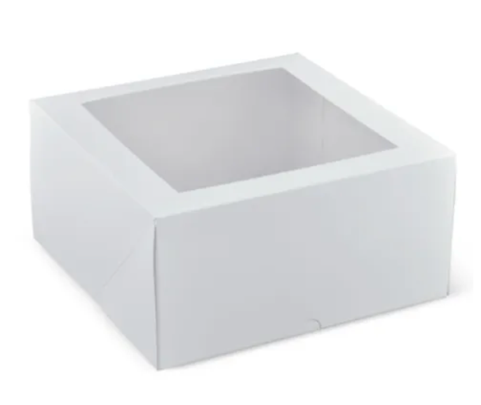 Patisserie Box 9inch Deep Window Pack/100