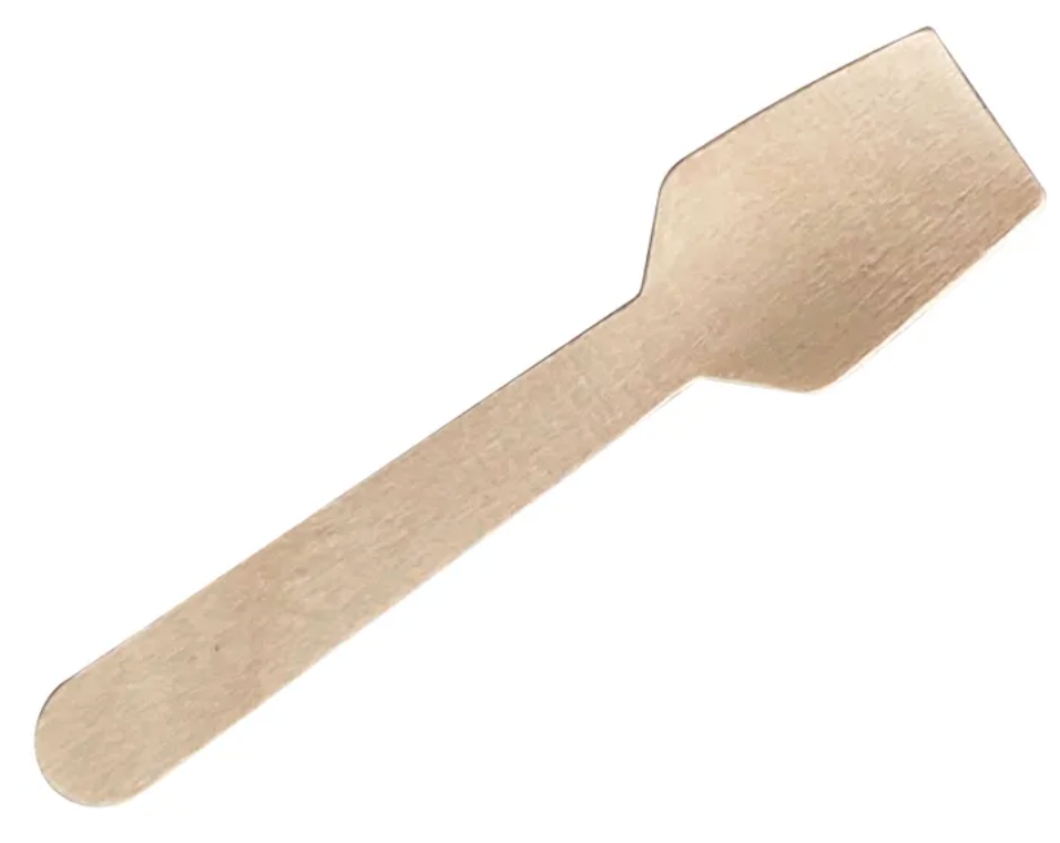 Wooden Ice Cream Spoon 95mm Carton/2000