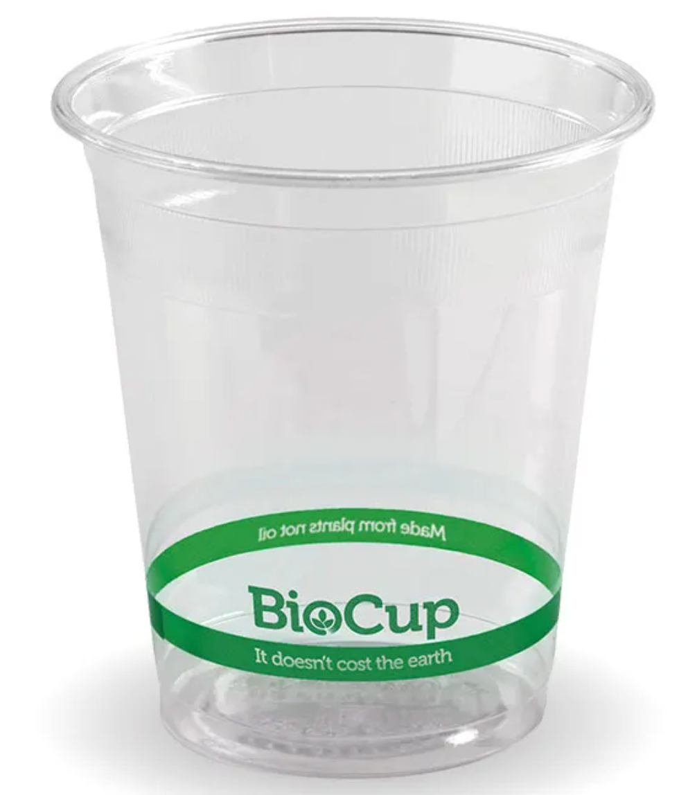 BioPak 200ml Clear BioCups Carton/2000