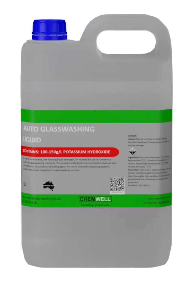 5 Litre Auto Glasswashing Liquid