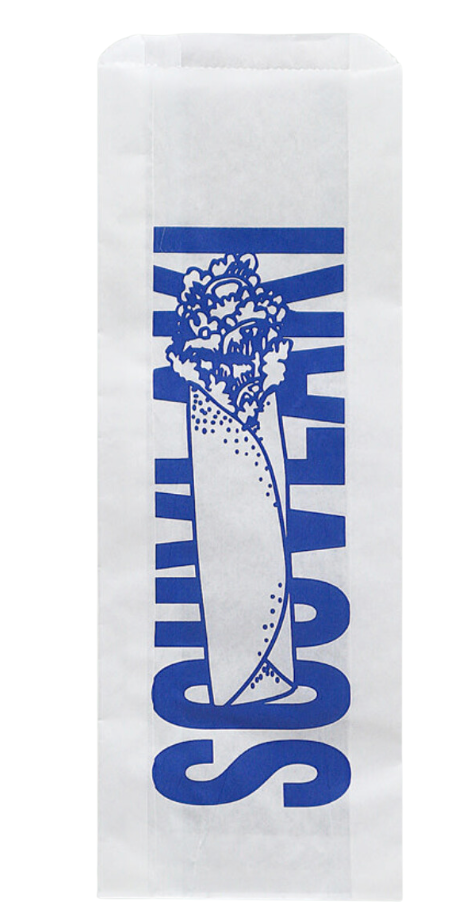Souvlaki Bag Printed Pack/500