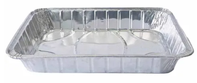 Foil Double Roasting Tray 568 Twin Roast Tray Carton/50