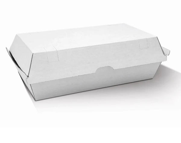 White Snack Box Large Plain Carton/200