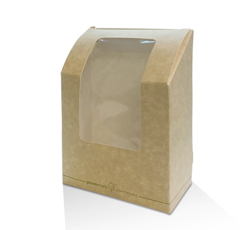 Wrap Box Display with PLA Window Carton/500