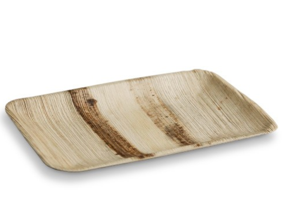 Areca Leaf Palm Rectangle Large Carton/100