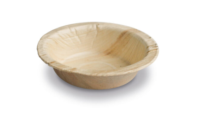 Areca Palm Leaf Dip Bowl 3inch (Carton of 100)