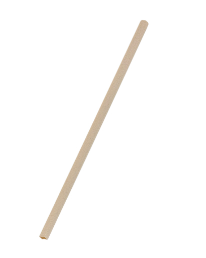 Bamboo Fibre Straw Slant Cut Jumbo (Carton of 4000)