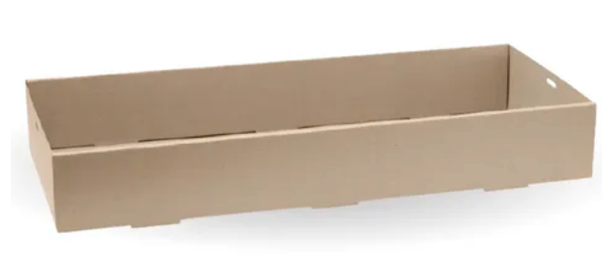 Catering Box #3 Base Kraft Catering Tray