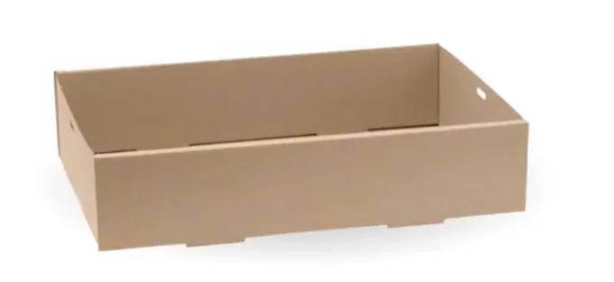 Catering Box #4 Base Kraft Catering Tray