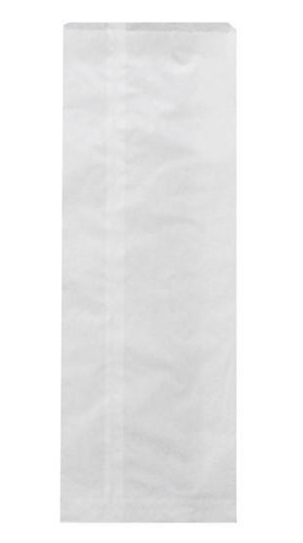 Single Breadstick Bag White (Carton of 500)