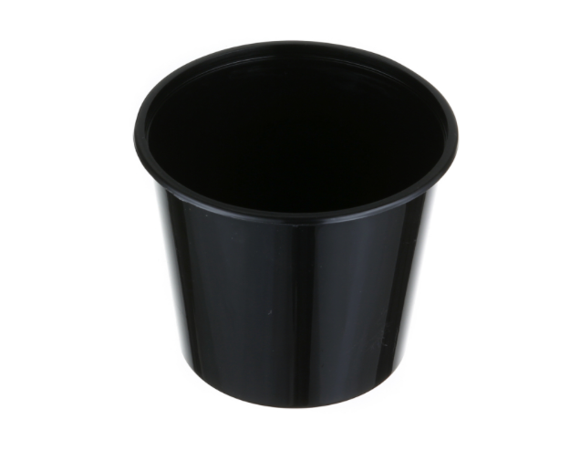 Genfac 700ml Round Container Black Carton/500