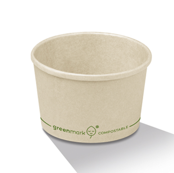 PLA Coated Bamboo Bowl 8oz Carton/1000