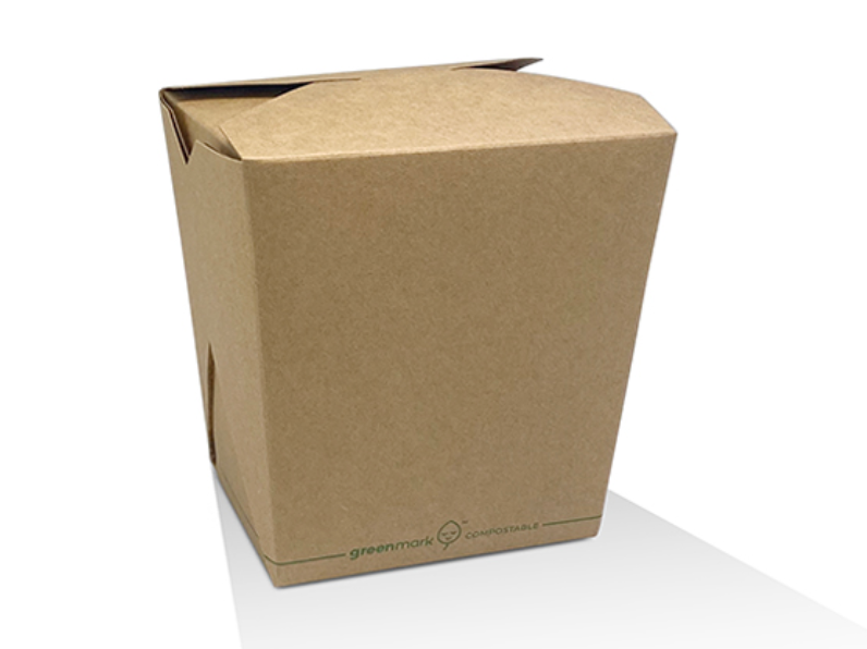 PLA Coated Noodle Box 26oz Carton/500