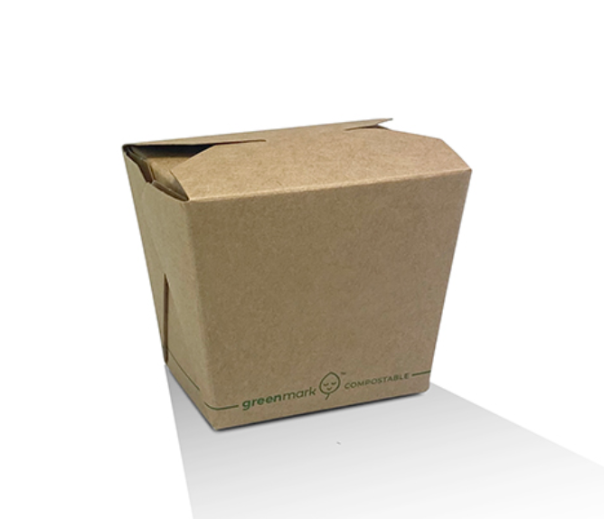 PLA Coated Noodle Box 8oz Carton/1000