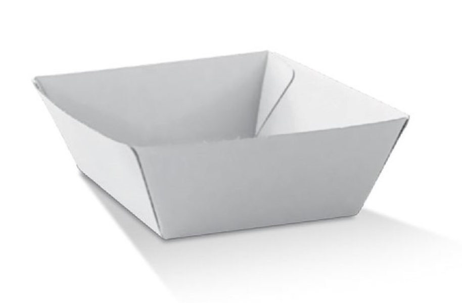 Small White Corrugated Tray Carton/500