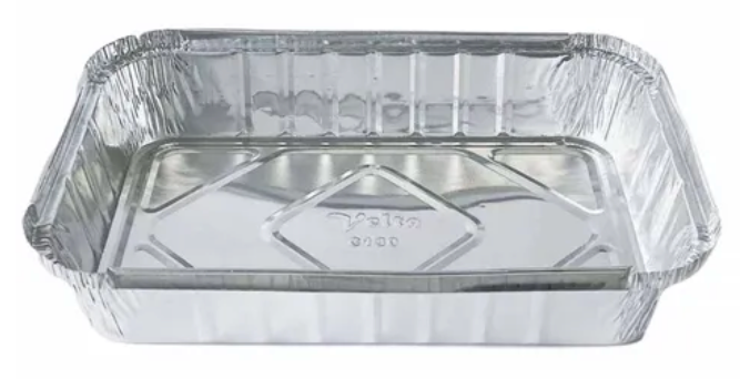 Foil Container 130 Large Obolong Container Carton/200