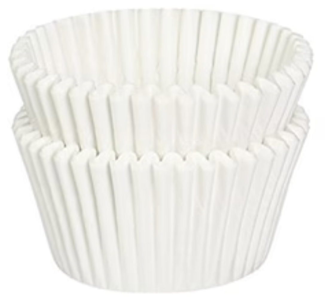 White Patty Pans 408 (Pack of 500)