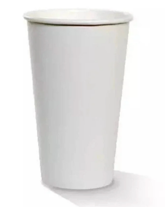 12oz Slim Cup (80mm) White