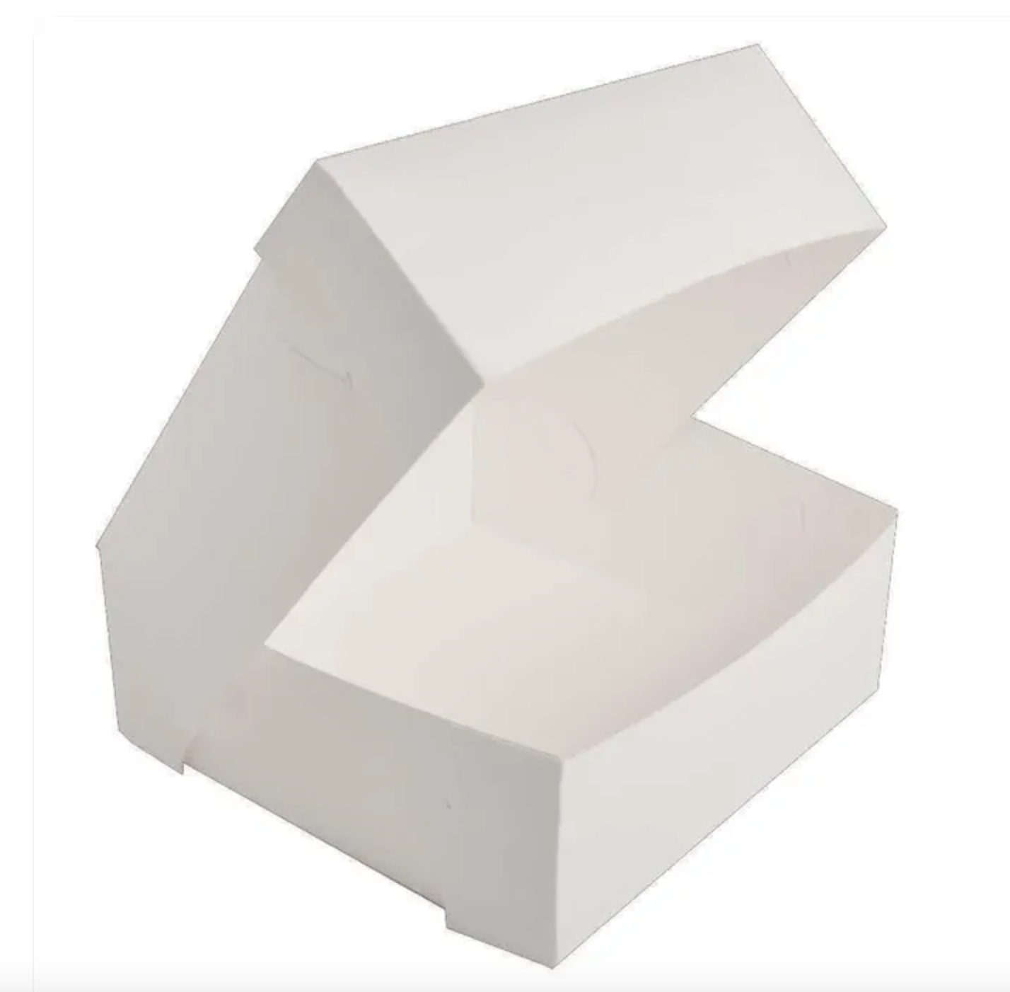 12x12x4inch Cake Box White