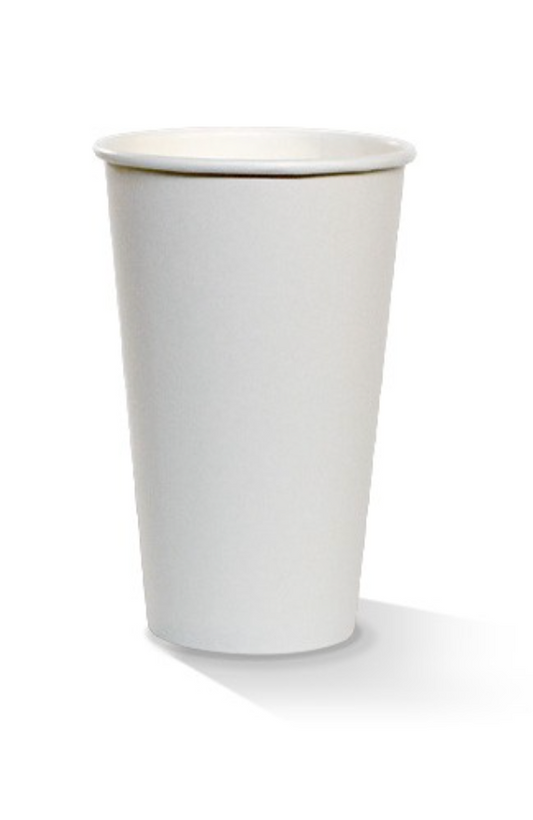 16oz Single Wall White Cup (Carton of 1000)