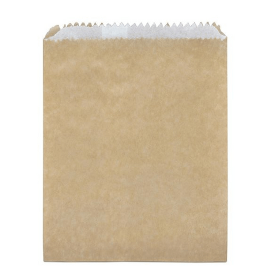 6 Square Brown Paper Bag